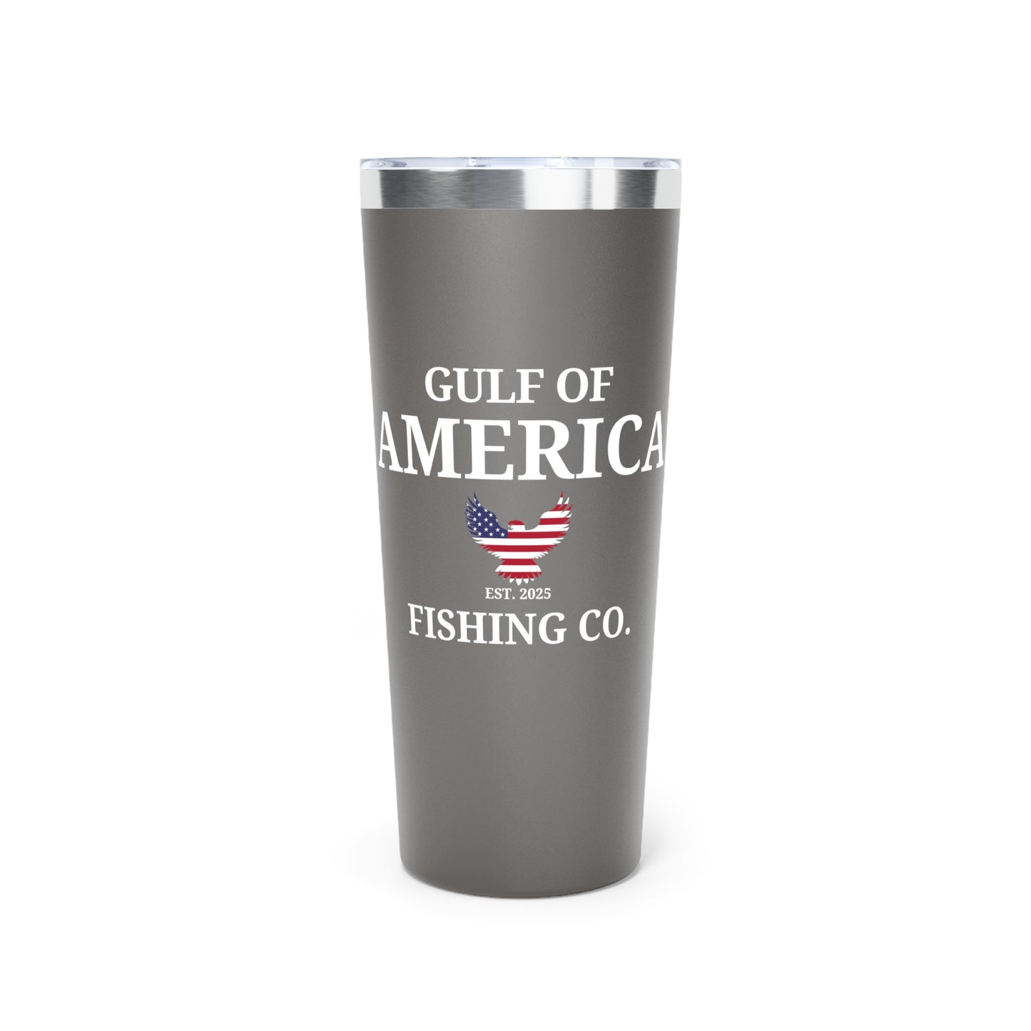 Gulf of America Fishing Co Eagle Copper Vacuum Insulated Tumbler, 22oz