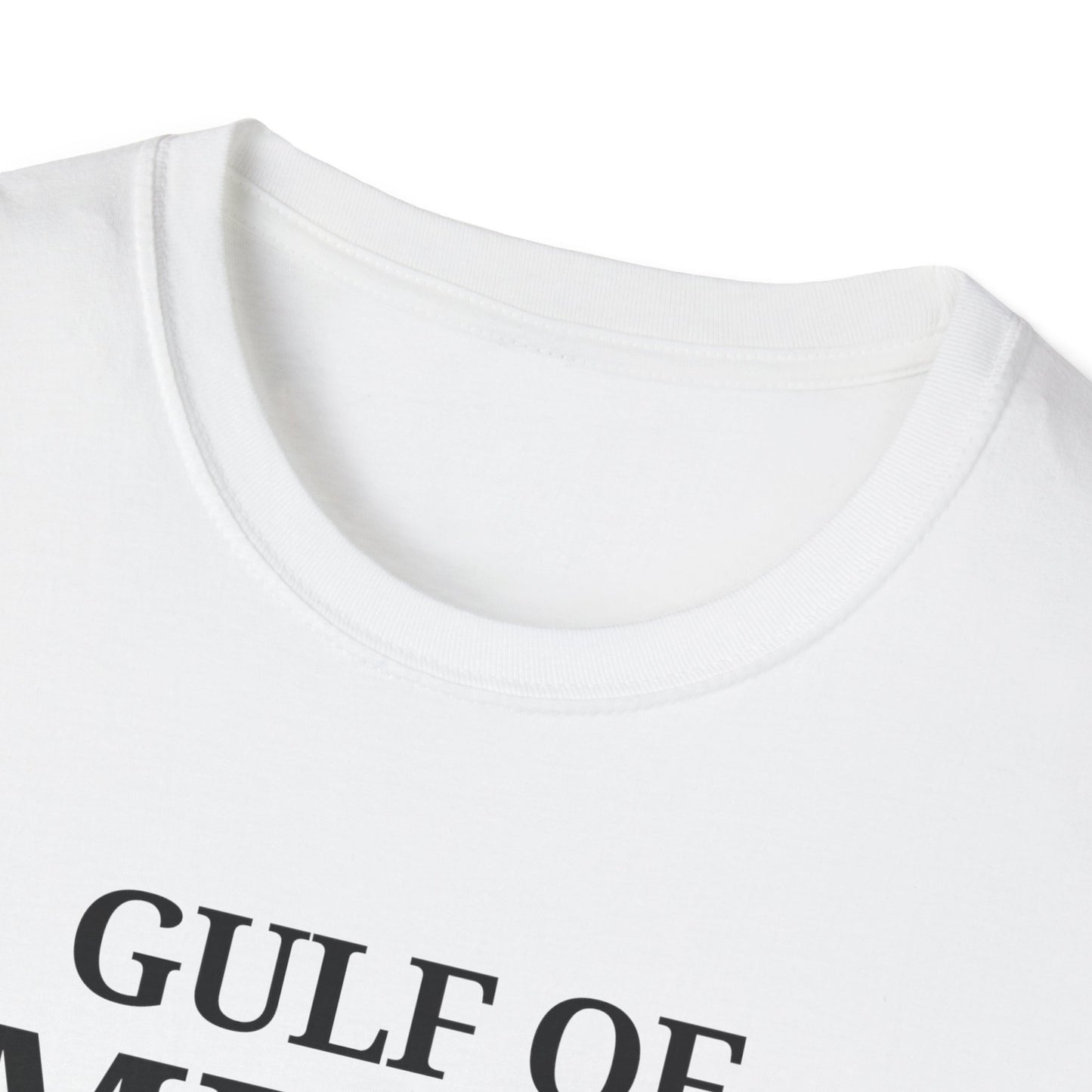 Unisex Softstyle T-Shirt Gulf of America Fishing Co Distressed Flag