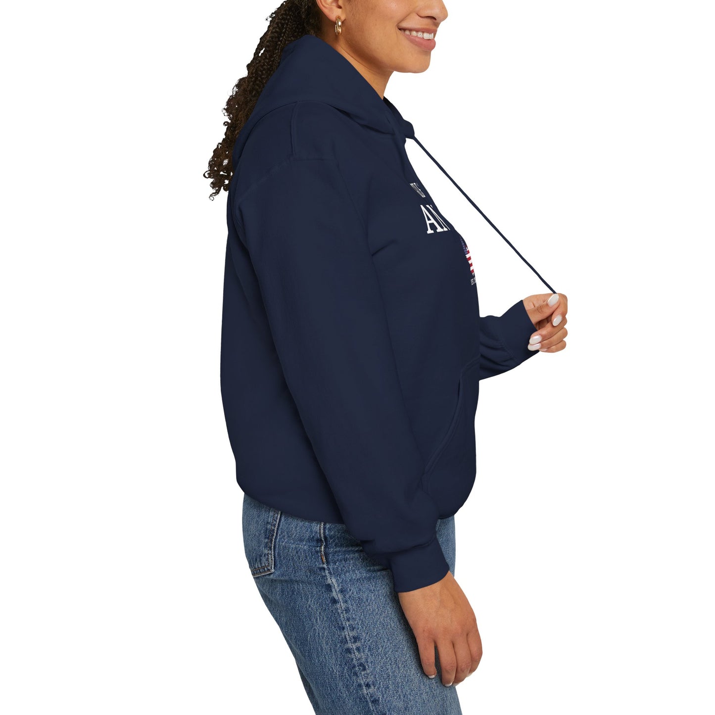 Unisex Heavy Blend™ Hooded Sweatshirt Gulf of America Eagle