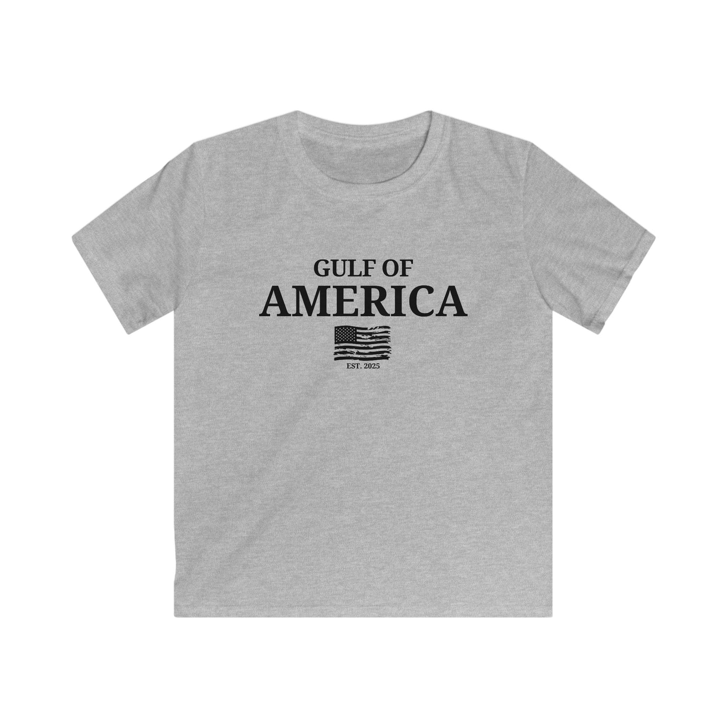 Kids Gulf of America Distressed Flag Softstyle Tee