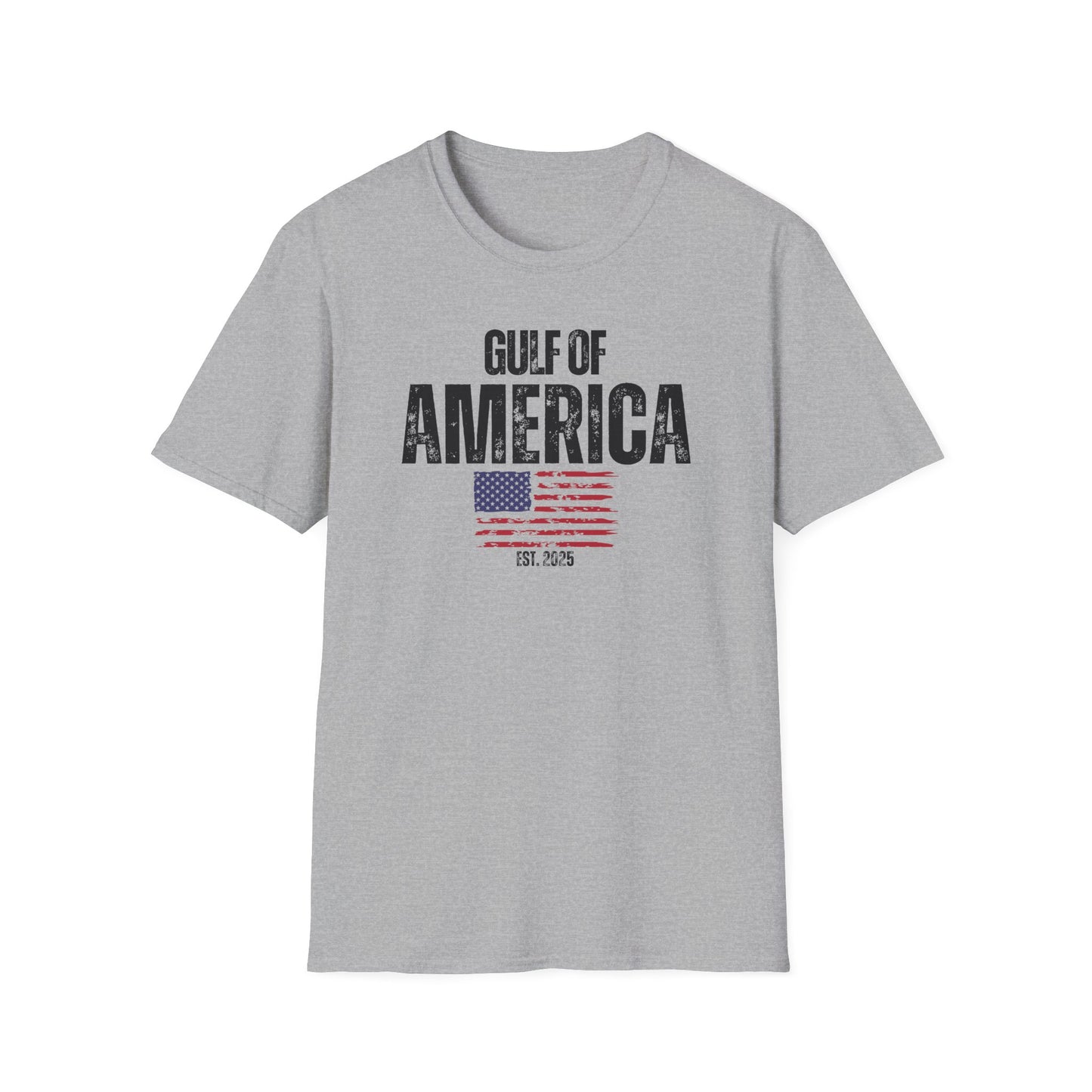 Unisex Softstyle T-Shirt Gulf of America Distressed Flag