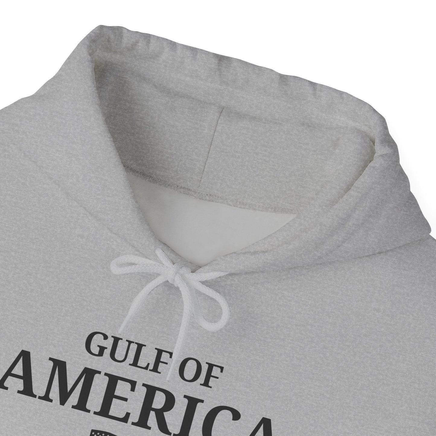 Unisex Heavy Blend™ Hooded Sweatshirt Gulf of America with Distressed Flag