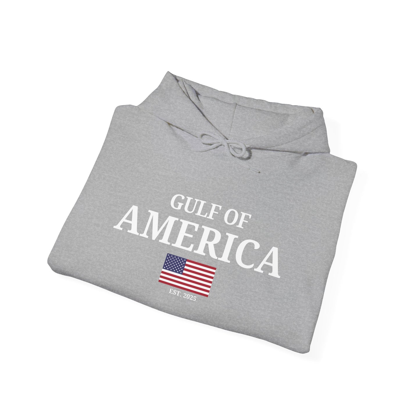 Unisex Heavy Blend™ Hooded Sweatshirt Gulf of America with Flag