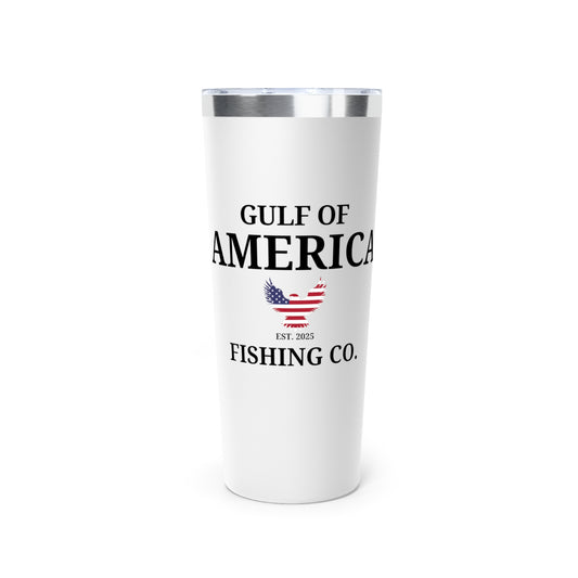 Gulf of America Fishing Co Eagle Copper Vacuum Insulated Tumbler, 22oz