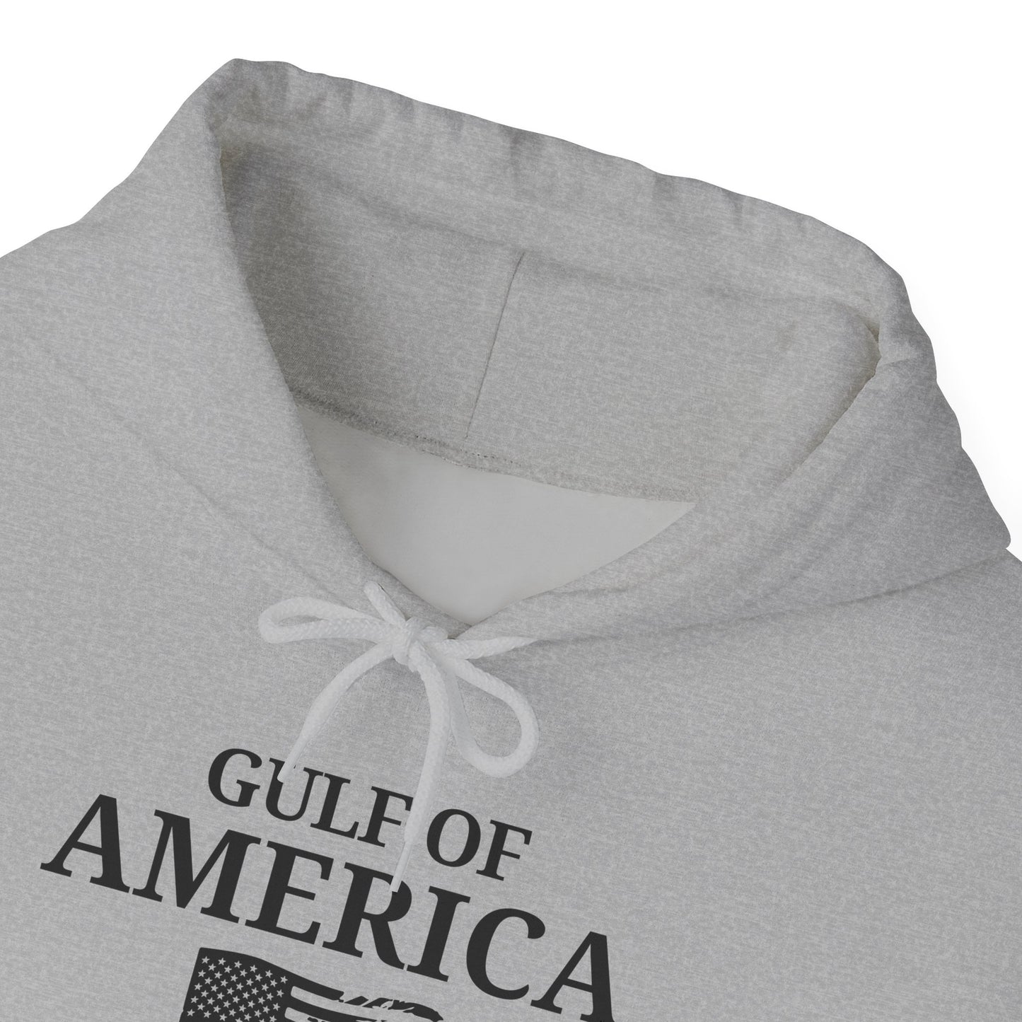 Unisex Heavy Blend™ Hooded Sweatshirt Gulf of America Fishing Co Distressed Flag