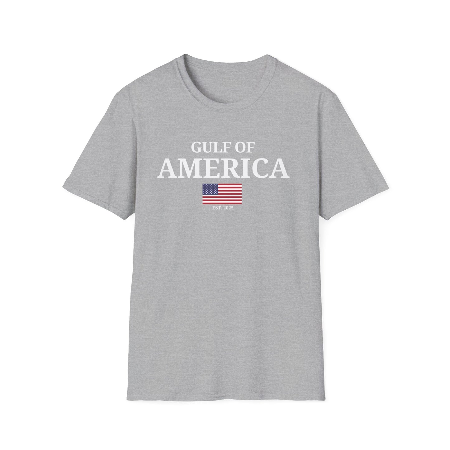 Unisex Softstyle T-Shirt Gulf of America with Flag