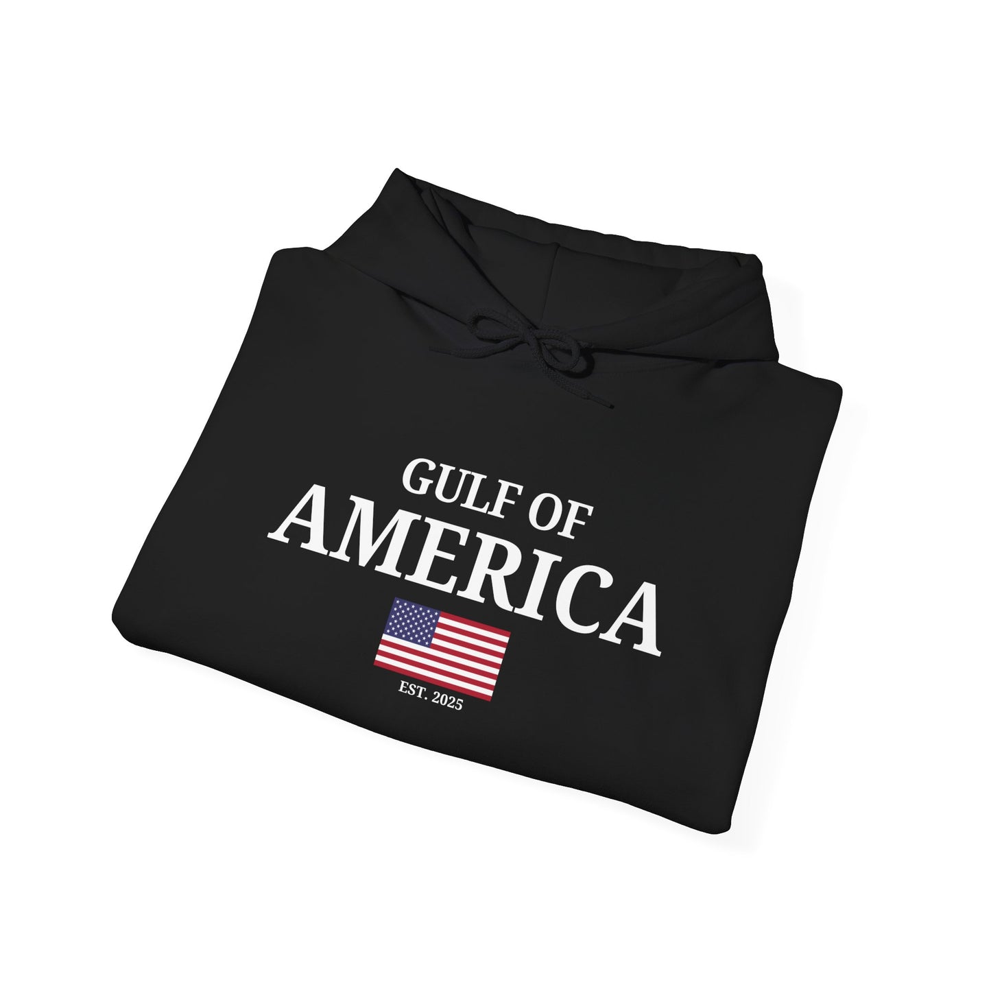 Unisex Heavy Blend™ Hooded Sweatshirt Gulf of America with Flag