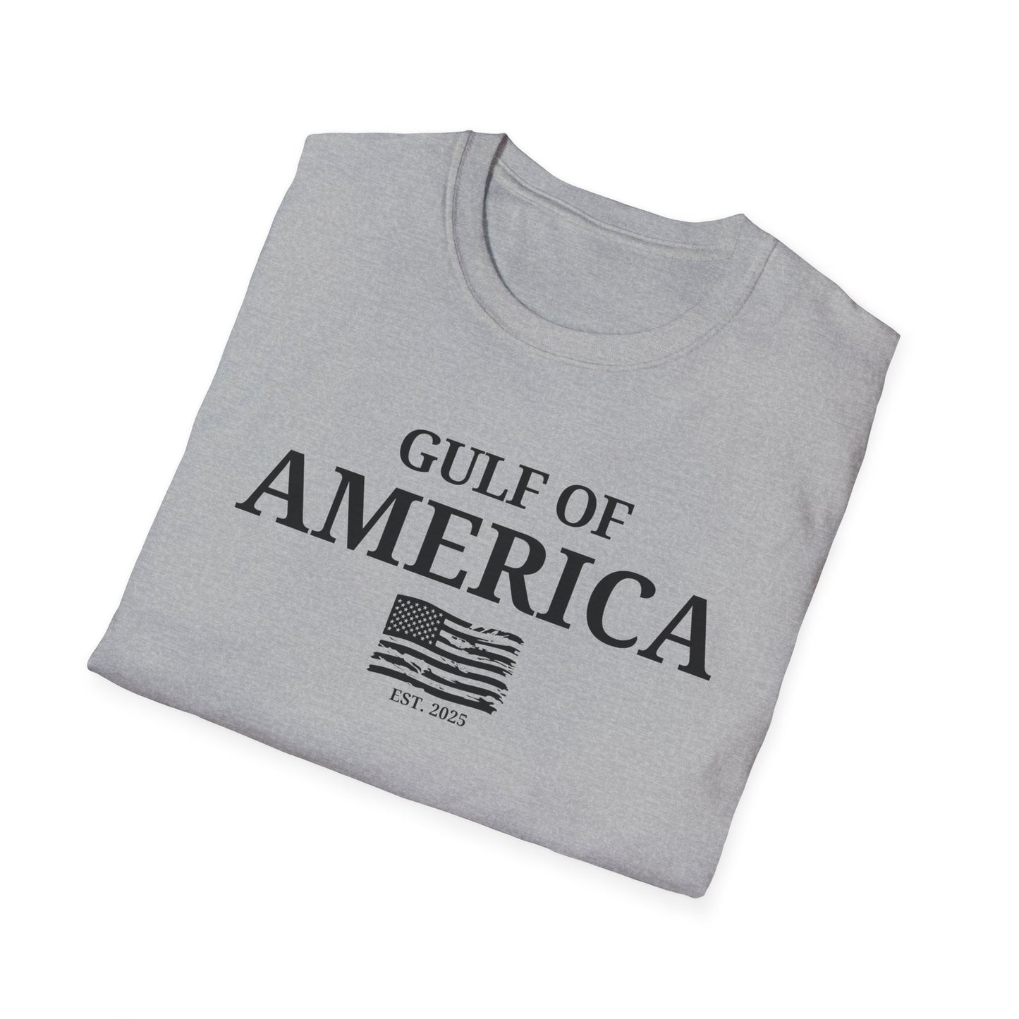 Unisex Softstyle T-Shirt Gulf of America Distressed Flag