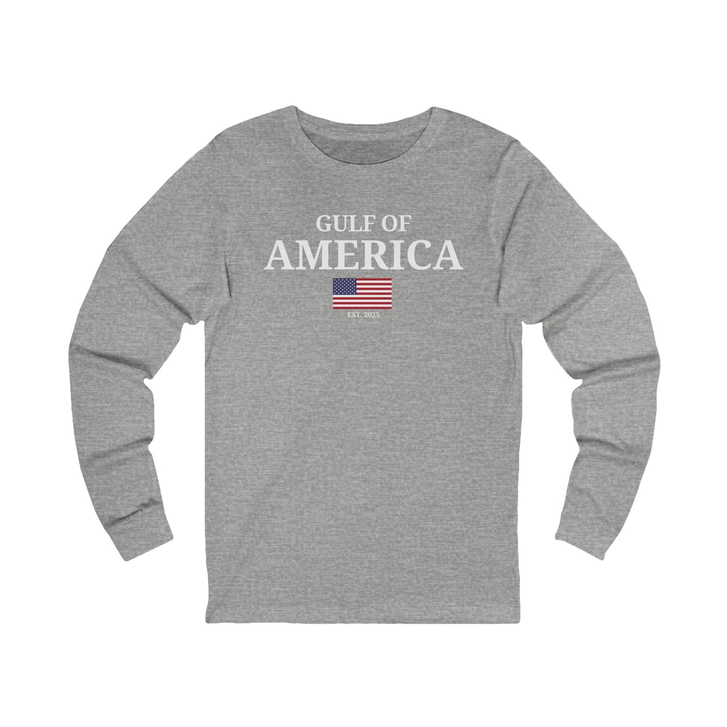 Unisex Jersey Long Sleeve Gulf of America with Flag