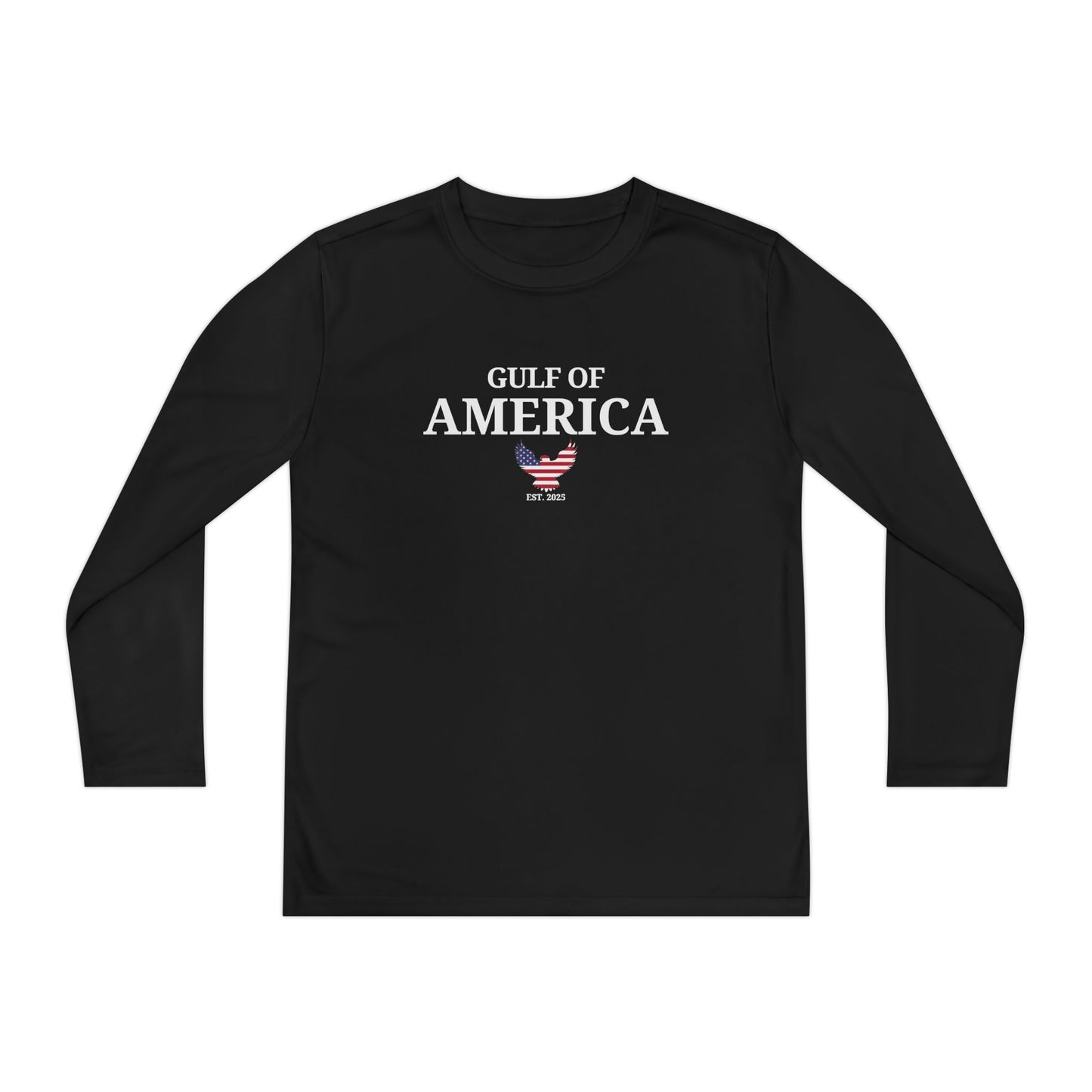 Youth Long Sleeve Competitor Tee Gulf of America Eagle