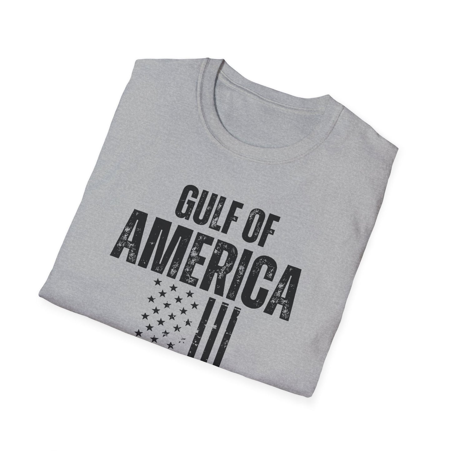 Unisex Softstyle T-Shirt Gulf of America Distressed Flag