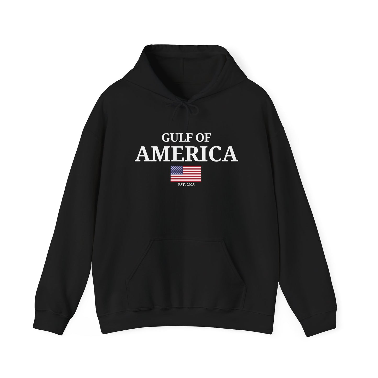 Unisex Heavy Blend™ Hooded Sweatshirt Gulf of America with Flag