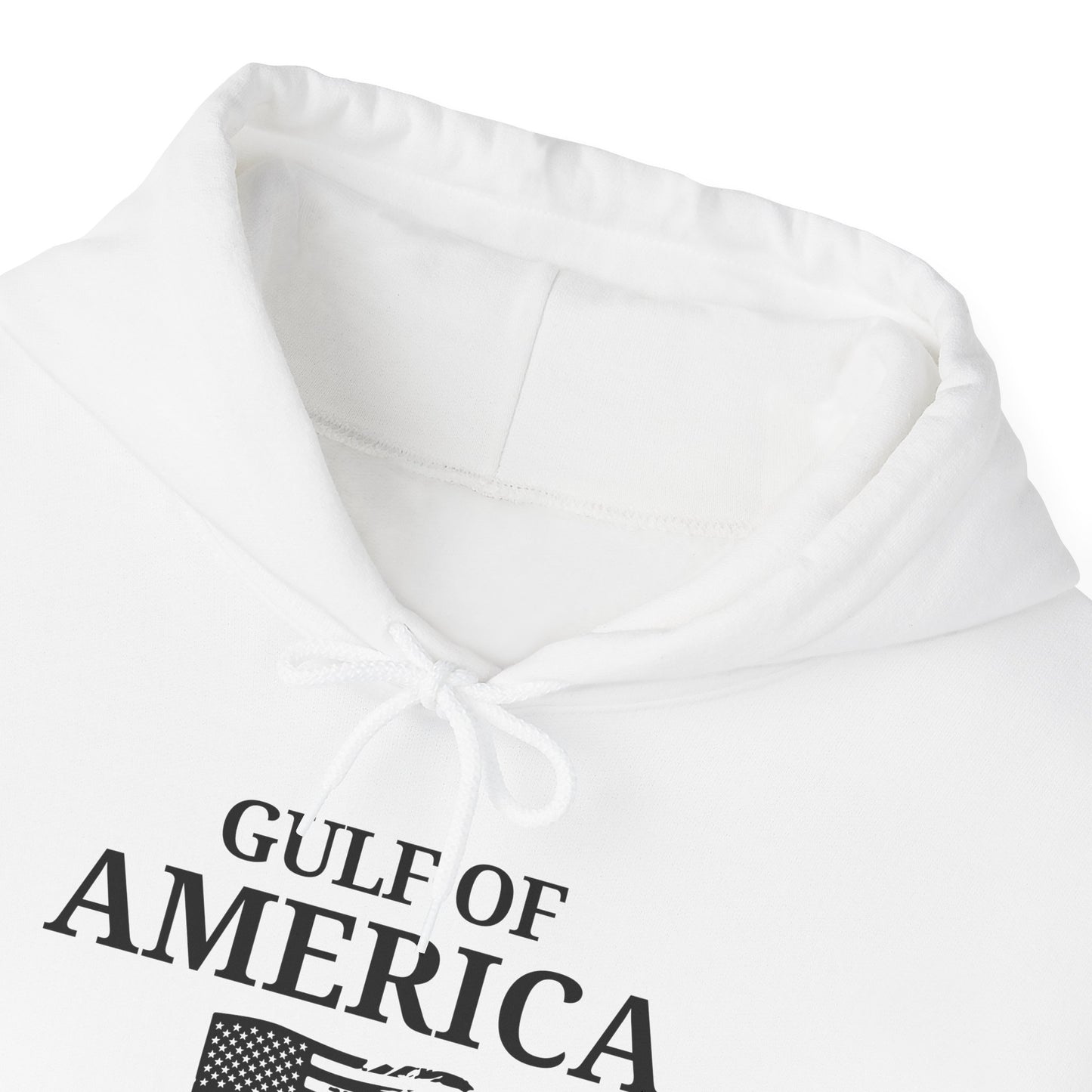 Unisex Heavy Blend™ Hooded Sweatshirt Gulf of America Fishing Co Distressed Flag