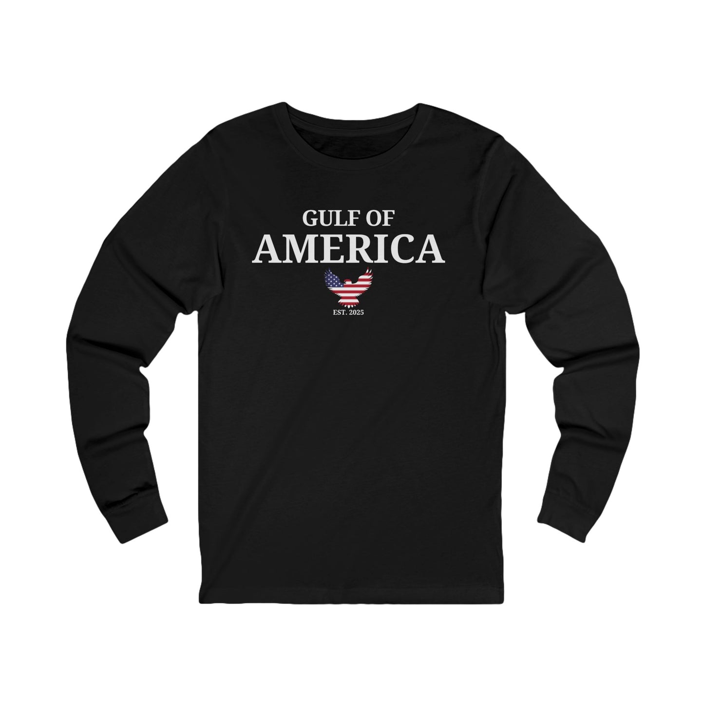 Unisex Jersey Long Sleeve Gulf of America with Eagle