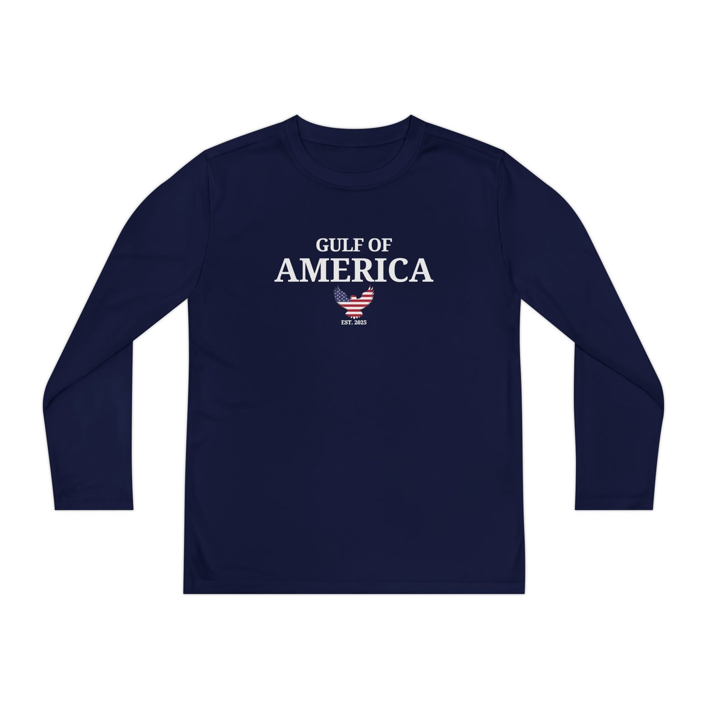 Youth Long Sleeve Competitor Tee Gulf of America Eagle