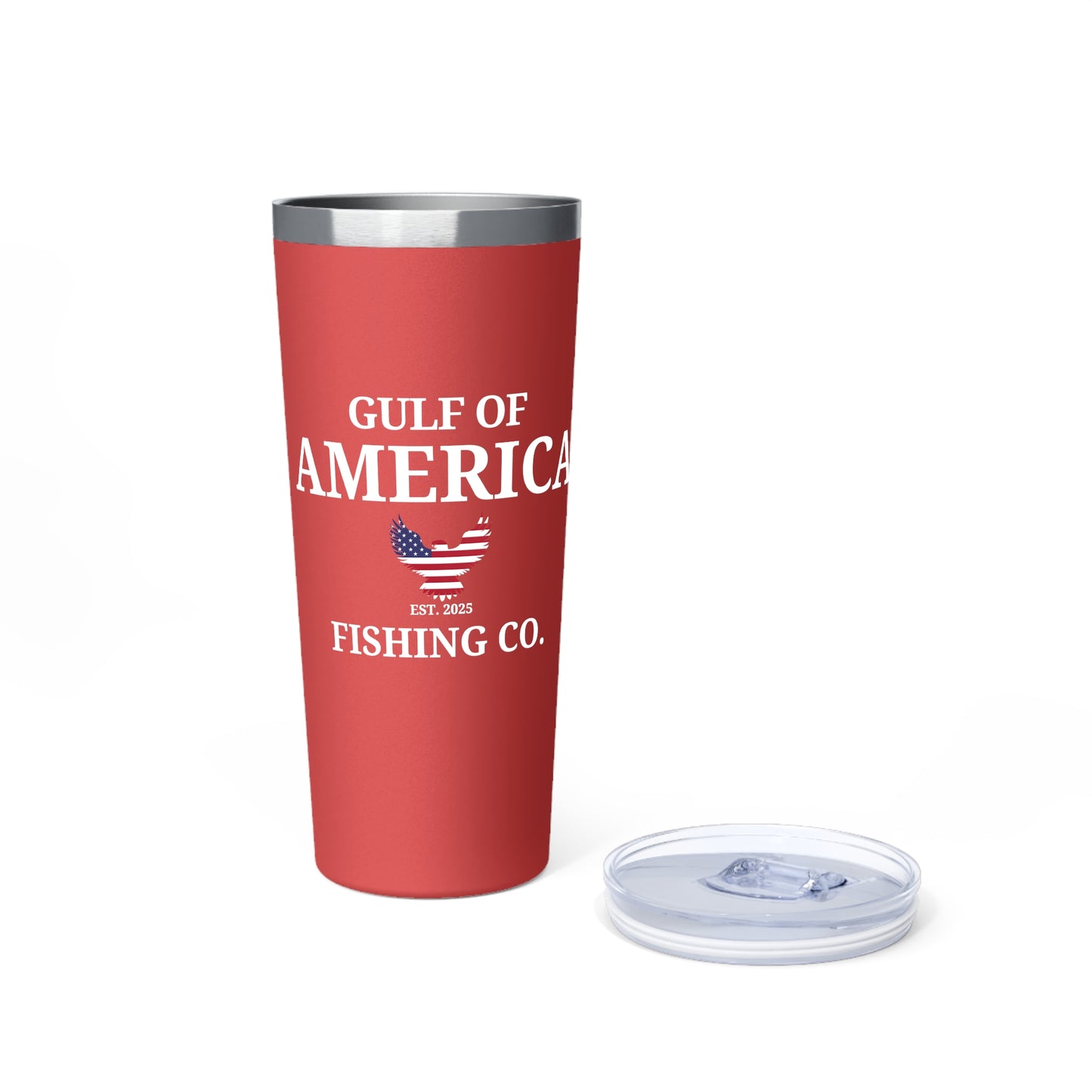 Gulf of America Fishing Co Eagle Copper Vacuum Insulated Tumbler, 22oz