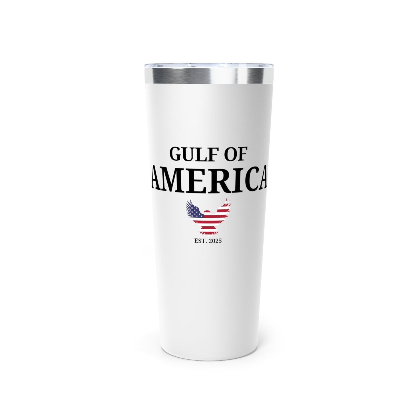 Gulf of America Eagle Copper Vacuum Insulated Tumbler, 22oz