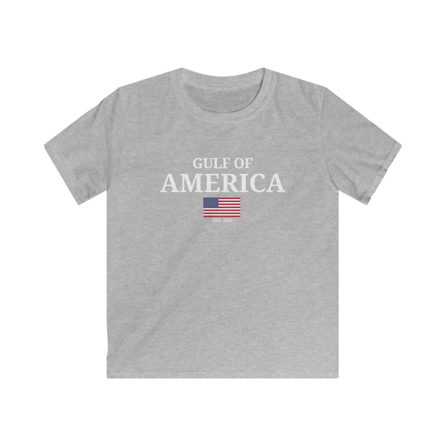 Kids Gulf of America with Flag Softstyle Tee