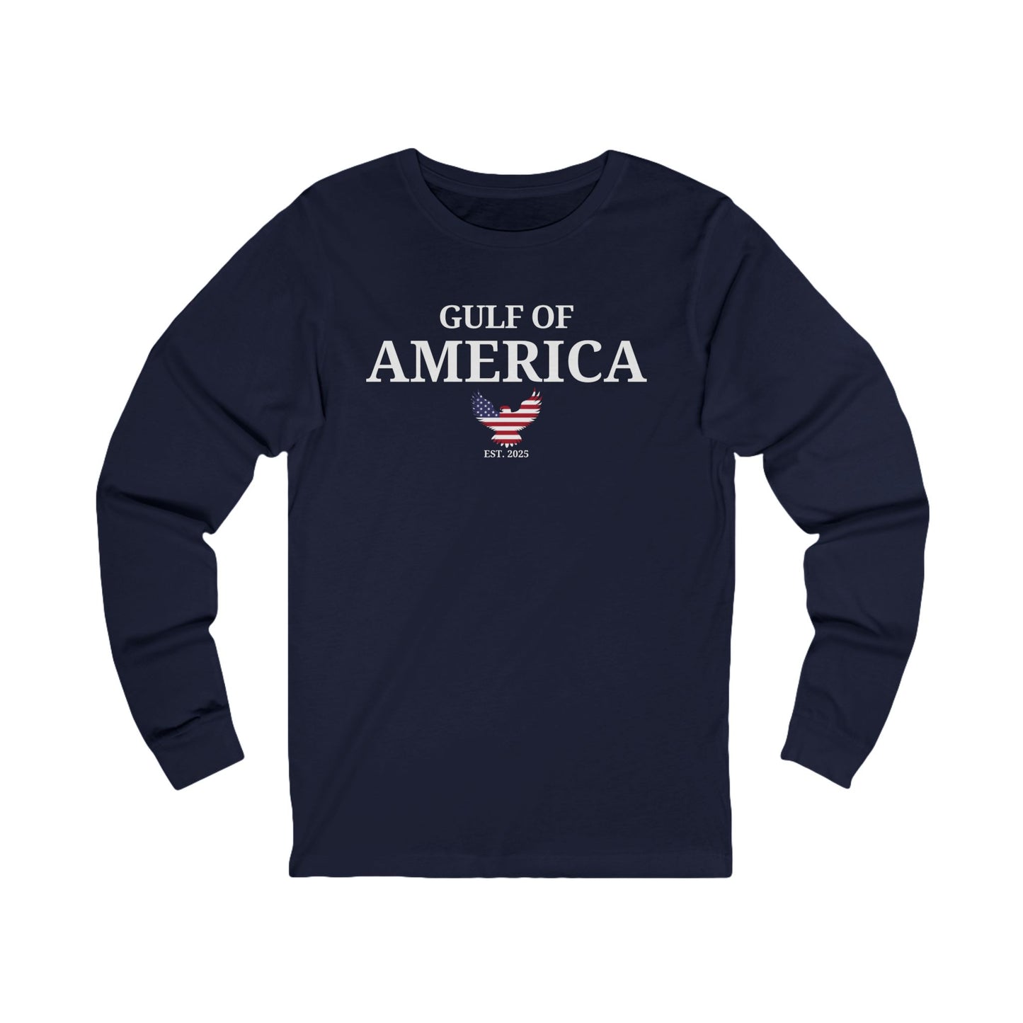 Unisex Jersey Long Sleeve Gulf of America with Eagle