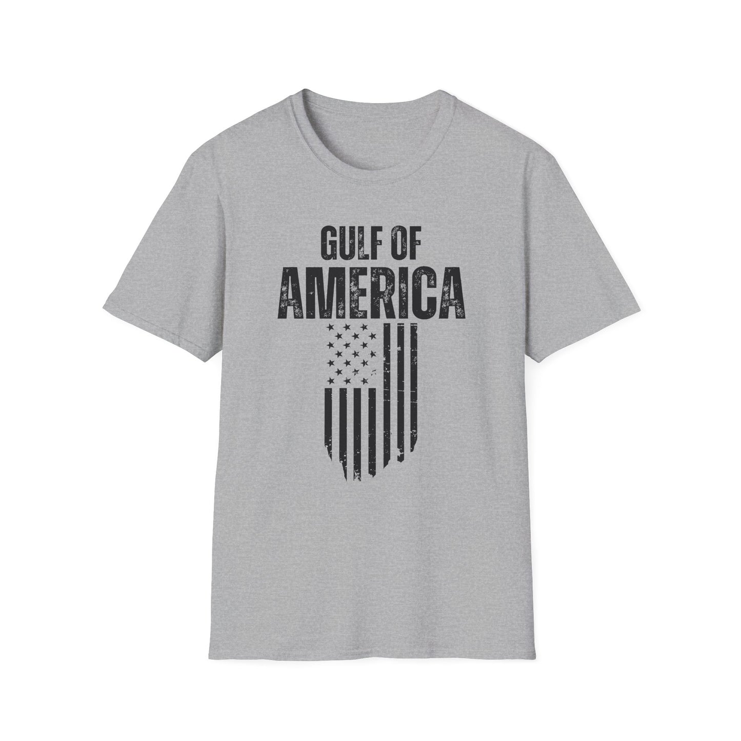 Unisex Softstyle T-Shirt Gulf of America Distressed Flag