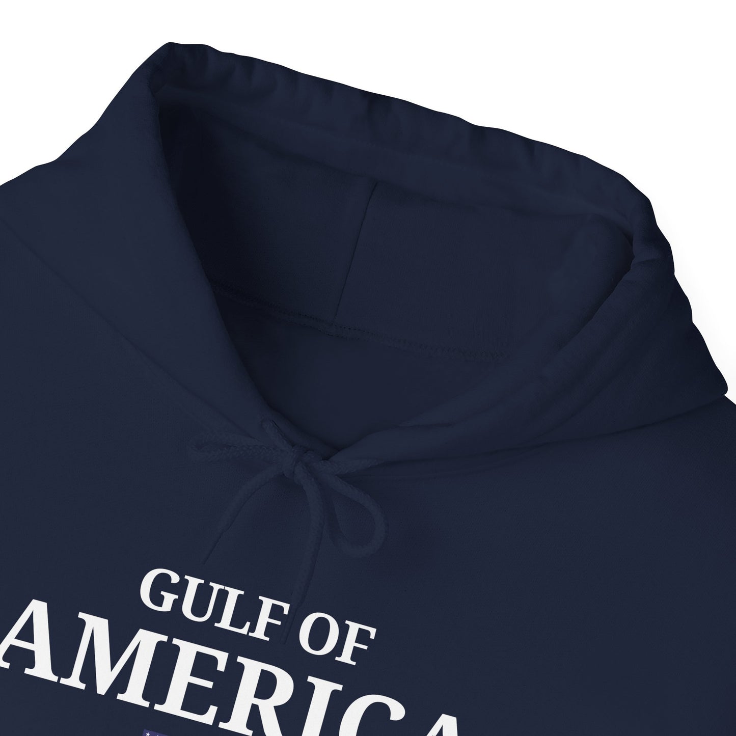 Unisex Heavy Blend™ Hooded Sweatshirt Gulf of America with Flag