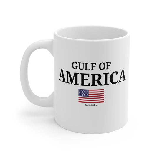 Gulf of America Flag Mug 11oz