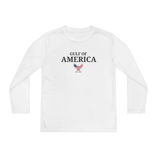 Youth Long Sleeve Competitor Tee Gulf of America Eagle