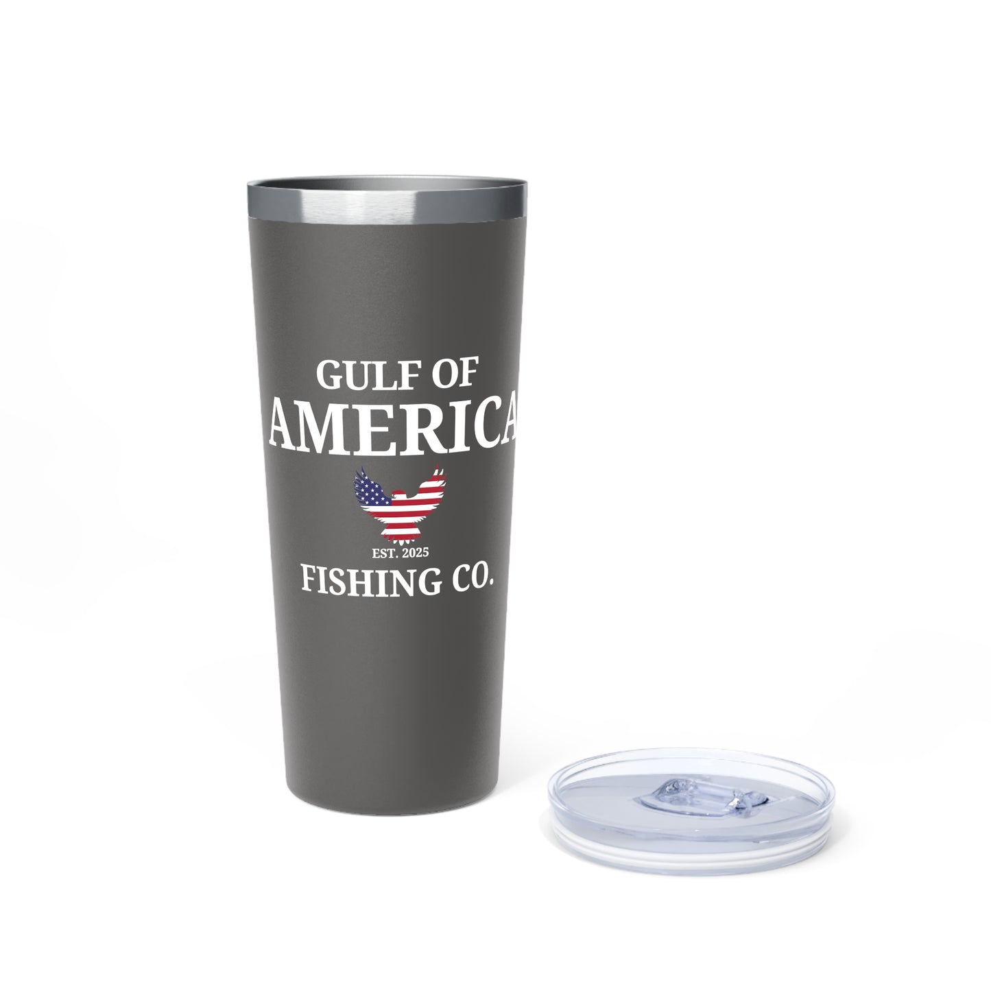 Gulf of America Fishing Co Eagle Copper Vacuum Insulated Tumbler, 22oz