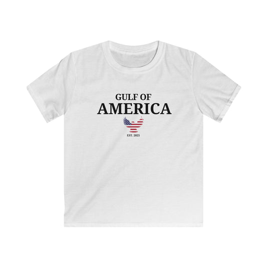 Kids Gulf of America with Eagle Softstyle Tee