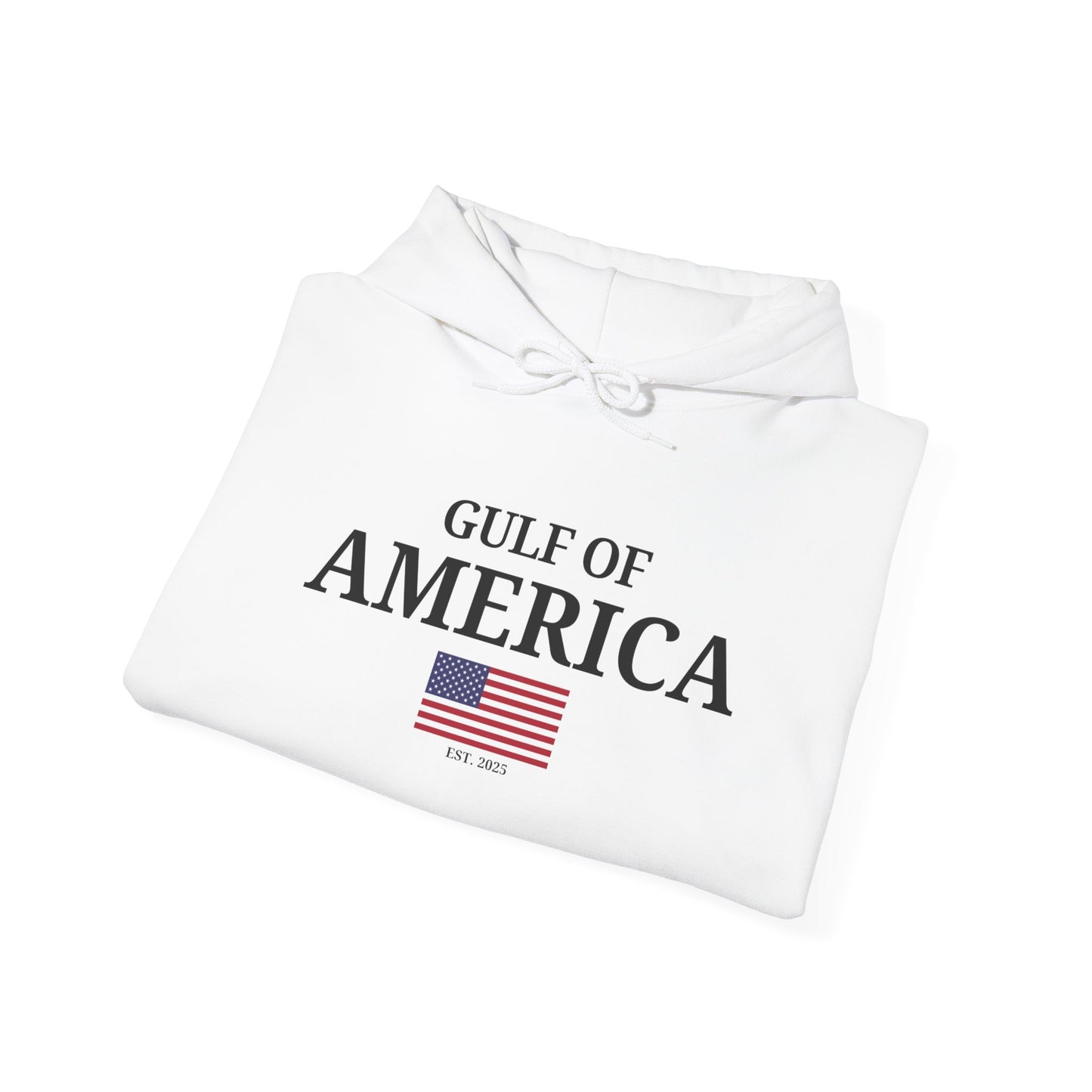 Unisex Heavy Blend™ Hooded Sweatshirt Gulf of America with Flag