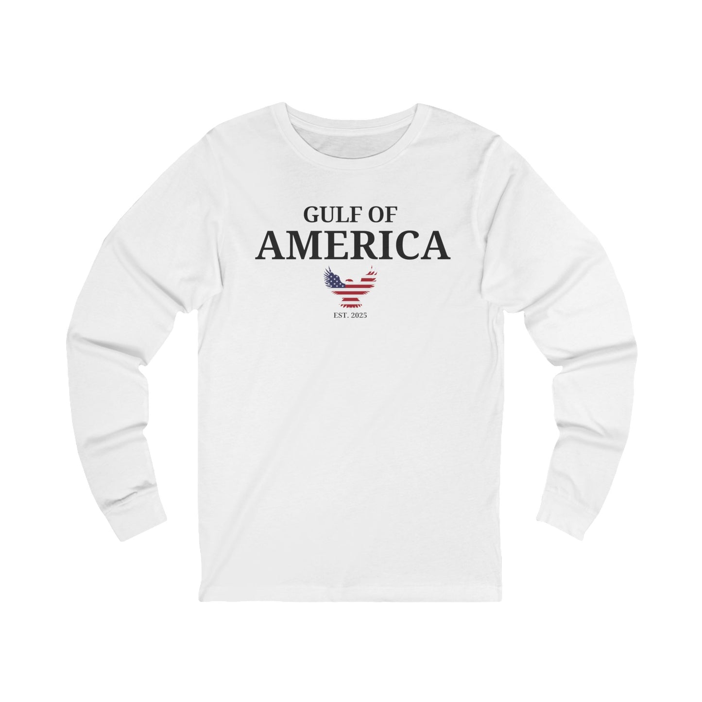 Unisex Jersey Long Sleeve Gulf of America with Eagle