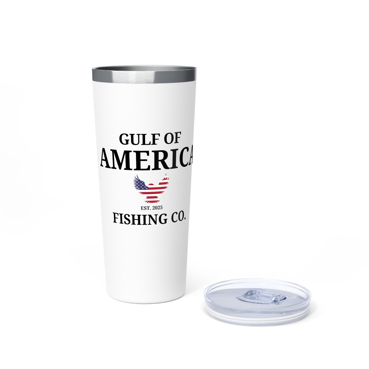 Gulf of America Fishing Co Eagle Copper Vacuum Insulated Tumbler, 22oz