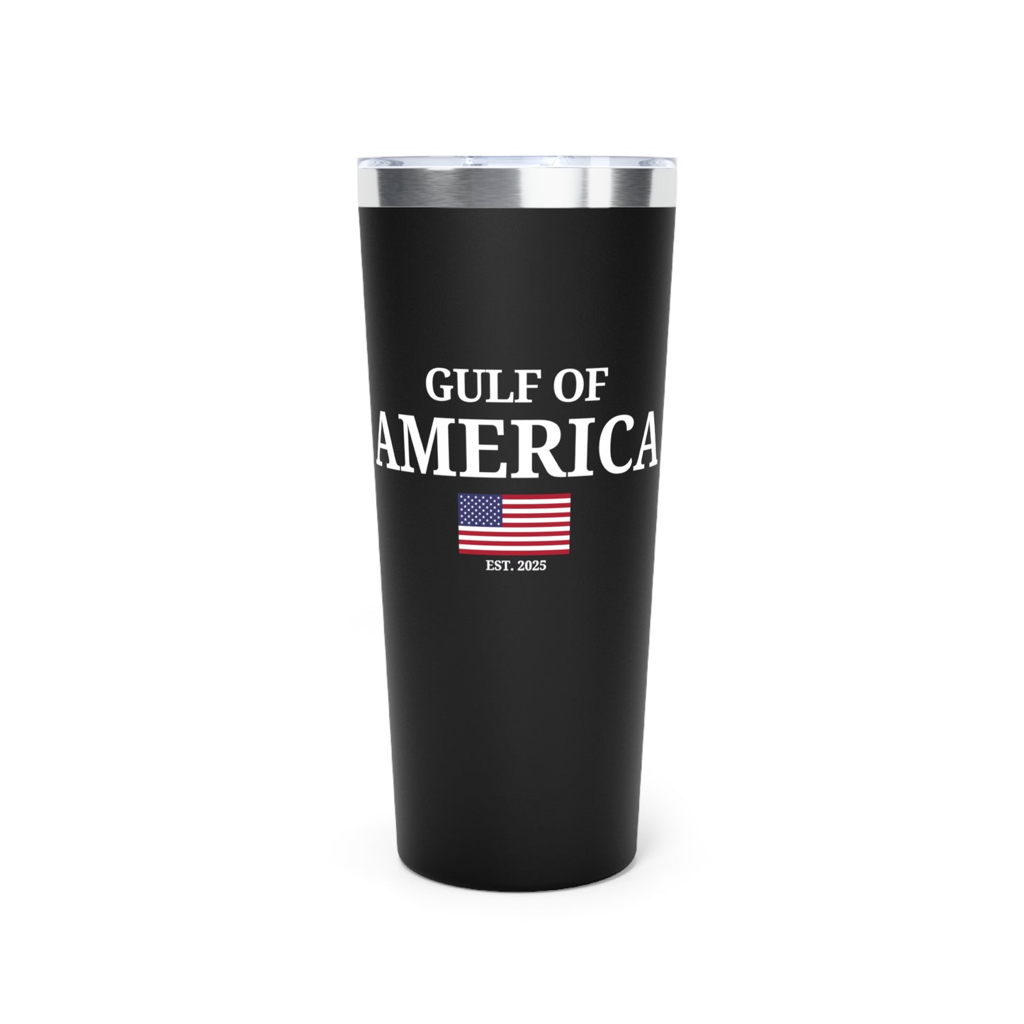 Gulf of America Flag Copper Vacuum Insulated Tumbler, 22oz